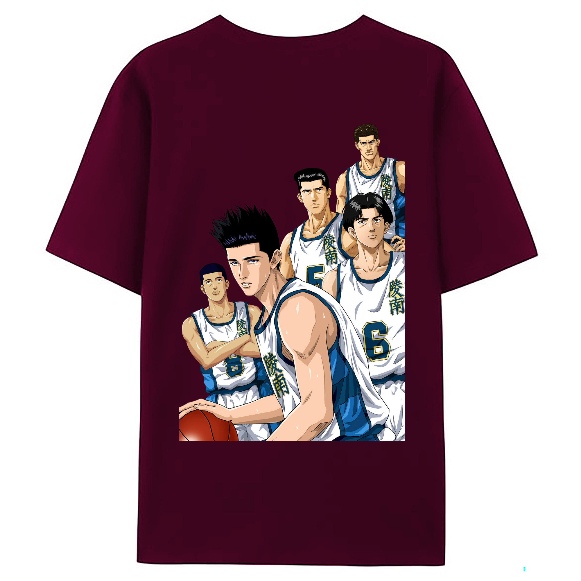 （画像用） SLAM DUNK／スラムダンク レディース半袖Tシャツ(バックプリント)